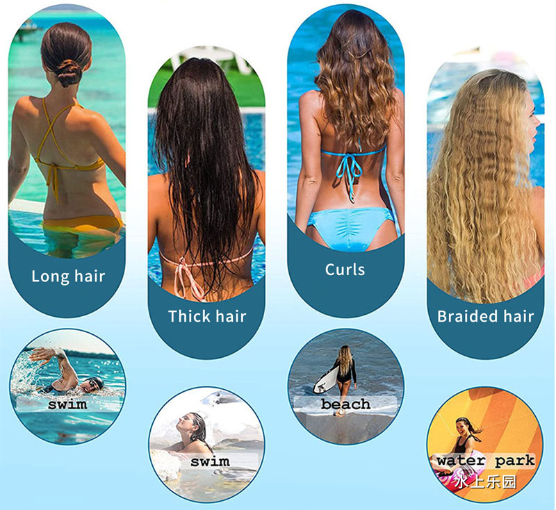 women swimming cap